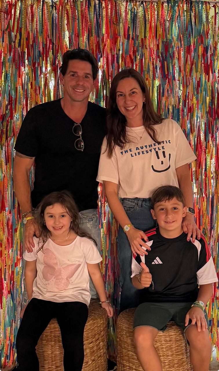 A família de Marcelo Silva reunida